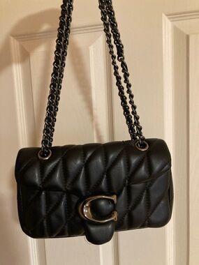 Coach small quilted tabby style bag